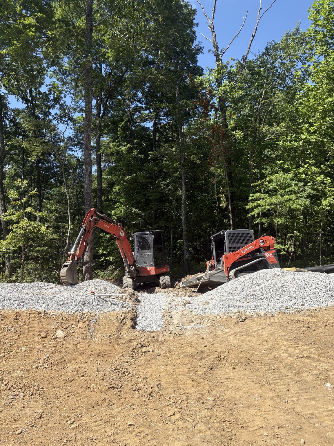 HDPE CULVERT INSTALLATION PREP