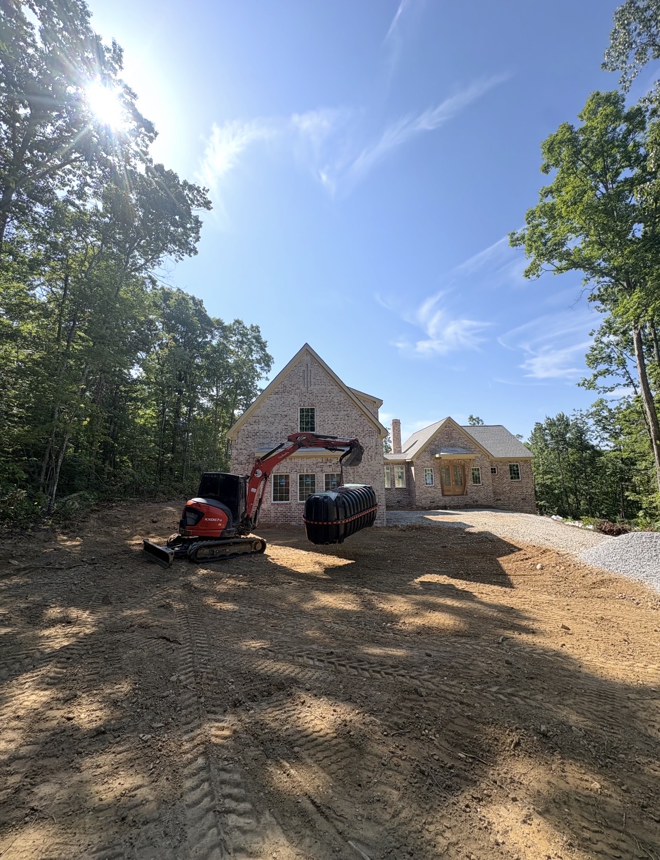 Septic installation and repair work