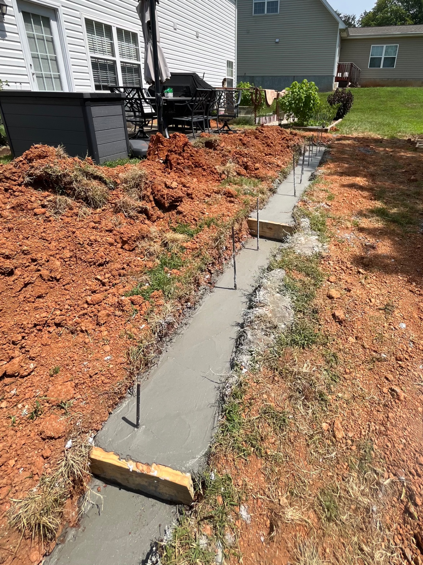COMPLETED HOUSE ADDITION FOOTER